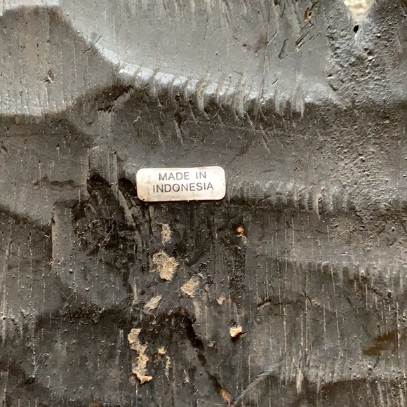 Wooden face carving 15.5”L x 9.5” W - Picture 9 of 9